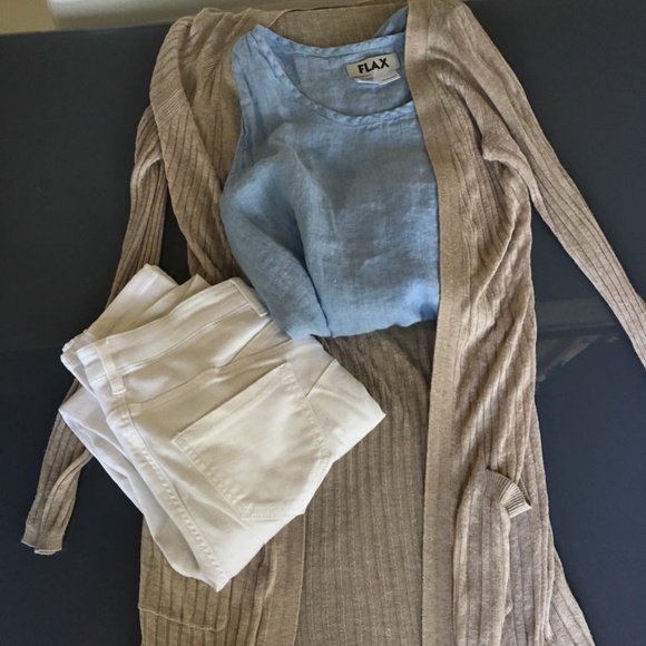Mossimo Supply Co. Sweaters - Mossimo Tan Cardigan